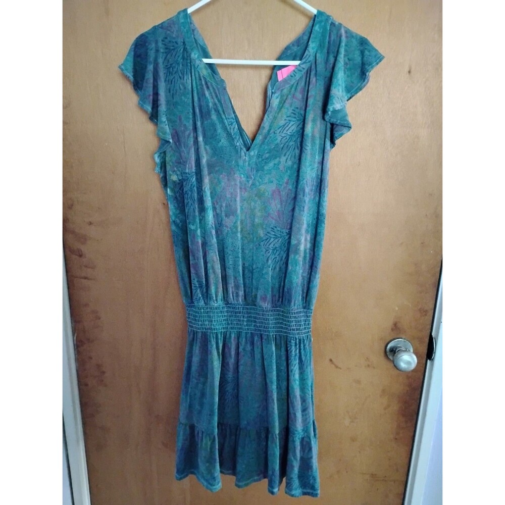 Lily Pulitzer Ravi Romper Skirted Built In Shorts Resort Wear Boho Size Medium